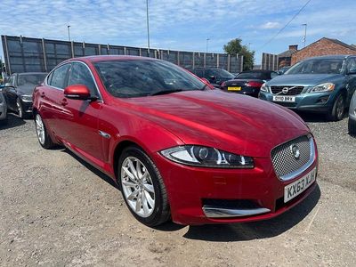 Red Used 2013 Jaguar XF Premium Luxury Sedan | £3,999 (Fair price)