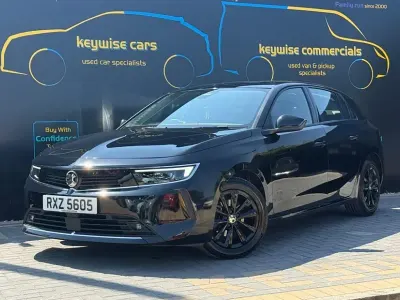 Used Vauxhall Astra Design Edition 2022 Black Hatchback