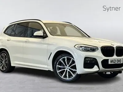 Used BMW X3 M Sport 286 HP (210 kW) 2021 White SUV