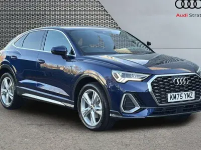 Used Audi Q3 Sportback S-Line 150 HP (110 kW) 2025 Blue SUV
