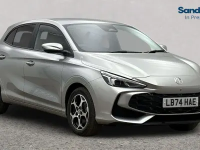 Used MG MG3 Trophy 194 HP (142 kW) 2024 Metallic  monument silver Hatchback