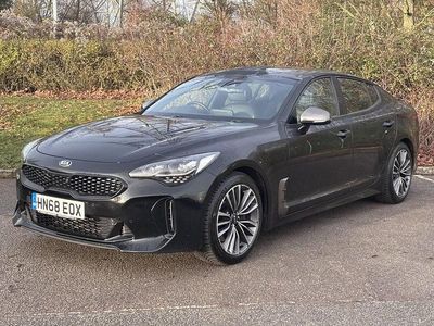Used Kia Stinger GT-Line S 244 HP (179 kW) 2018 Black Hatchback