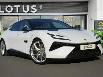 New Lotus Emeya 675 kW (918 HP) 2025 White Hatchback