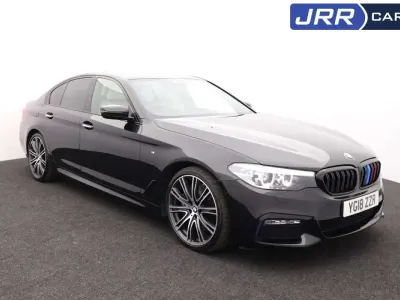 Used BMW 540 M Sport 2018 Black Sedan