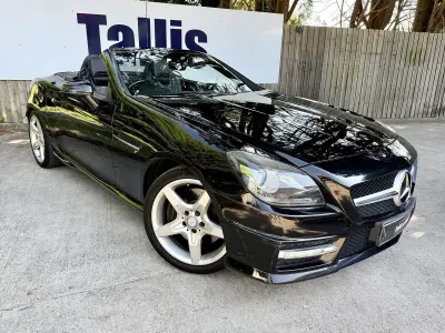 Used Mercedes SLK200 AMG 184 HP (135 kW) 2014 Black Cabriolet