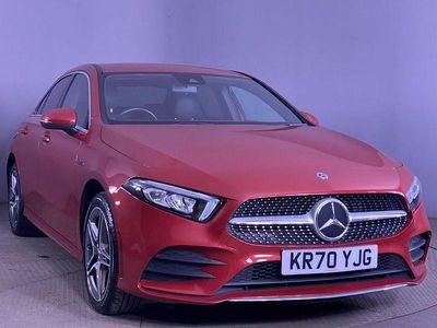 Begagnad Mercedes A250 AMG line 218 HK (160 kW) 2020 Röd Sedan