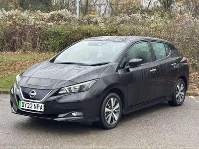 Black Used 2022 Nissan Leaf Acenta Hatchback | £9,300 (Good price)