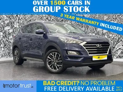 Used Hyundai Tucson Premium 132 HP (97 kW) 2018 Blue SUV