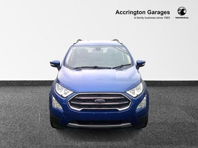Used Ford Ecosport Titanium 125 HP (91 kW) 2018 Metallic blue SUV