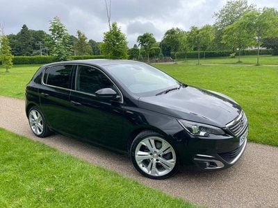 Used Peugeot 308 GT-line 150 HP (110 kW) 2016 Black Hatchback