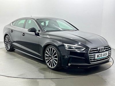 Used Audi A5 Sportback S-Line 190 HP (139 kW) 2019 Black Hatchback
