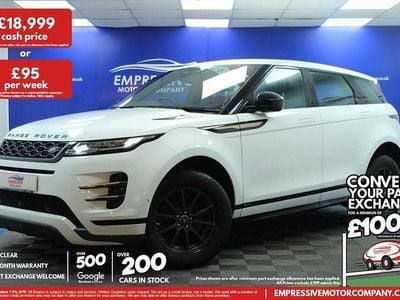 Used Land Rover Range Rover evoque R-Dynamic 163 HP (119 kW) 2021 White SUV
