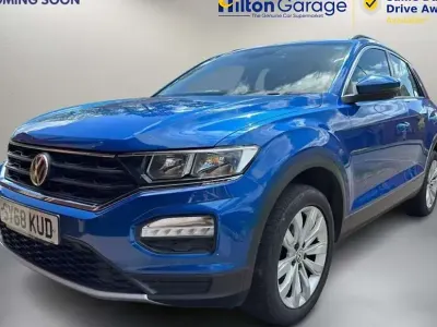 Używany VW T-Roc SE 150 KM (110 kW) 2018 Niebieski SUV