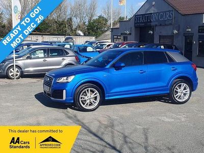 Used Audi Q2 S-Line 150 HP (110 kW) 2017 Blue SUV