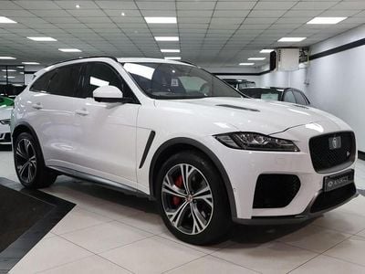 Used Jaguar F-Pace SVR 550 HP (404 kW) 2021 White SUV