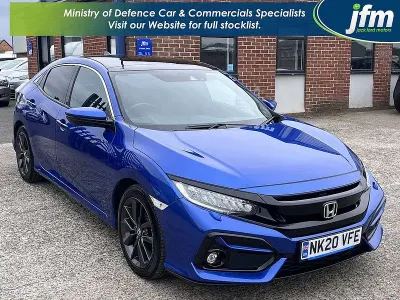 Used Honda Civic EX 118 HP (86 kW) 2020 Blue Hatchback
