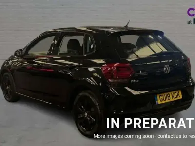 Used VW Polo SE 95 HP (69 kW) 2018 Black Hatchback