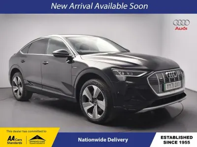 Used Audi e-tron S-Line 230 kW (313 HP) 2021 Black SUV