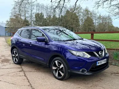 Used Nissan Qashqai N-Vision 110 HP (80 kW) 2017 Blue SUV