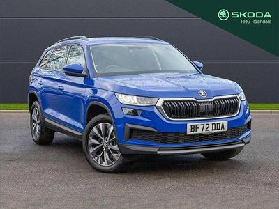 Energy blue Used 2022 Skoda Kodiaq SE Drive SUV | £24,900 (Super price)