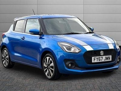 Blue Used 2017 Suzuki Swift SZ5 Hatchback | £5,440 (Fair price)
