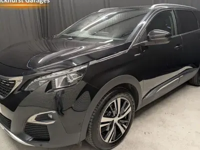 Used Peugeot 5008 GT-line 131 HP (96 kW) 2020 Black SUV