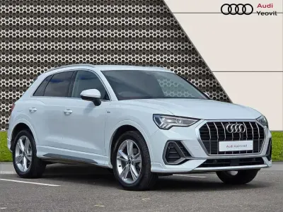 Used Audi Q3 S-Line 150 HP (110 kW) 2025 White SUV