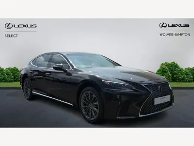 Used Lexus LS500h 2020 Black Sedan