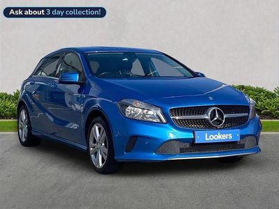 Used Mercedes A180 Executive 109 HP (80 kW) 2017 Blue Hatchback