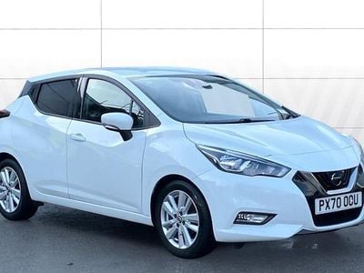 White Used 2020 Nissan Micra Acenta Hatchback | £10,732 (Fair price)