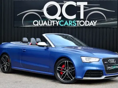 Usado Audi RS5 Advanced 450 HP (330 kW) 2015 Azul Cabrios