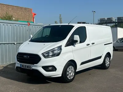 Used Ford Transit Custom Trend 130 HP (95 kW) 2019 White Van