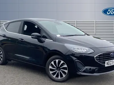 Used Ford Fiesta Titanium 100 HP (73 kW) 2023 Black Hatchback