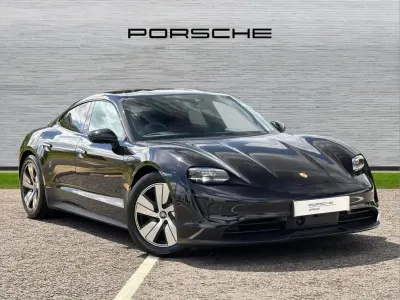 Used Porsche Taycan Performance Package 419 kW (571 HP) 2020 Black Sedan