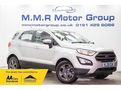 Used Ford Ecosport Zetec 125 HP (91 kW) 2020 Silver SUV