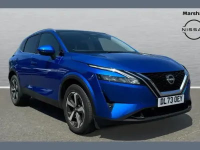 Used Nissan Qashqai N-Connecta 155 HP (114 kW) 2023 Blue SUV