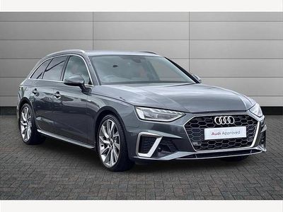 Begagnad Audi A4 S-Line 204 HK (150 kW) 2024 Grå Kombi