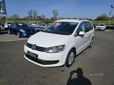 Used VW Sharan SE 150 HP (110 kW) 2016 White MPV