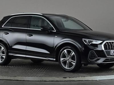 Black Used 2022 Audi Q3 S-Line SUV | £21,998 (Fair price)