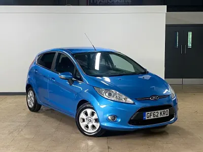 Used Ford Fiesta Titanium 2012 Blue Hatchback