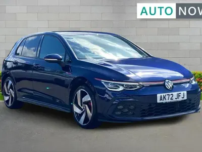 Used VW Golf VIII GTI 245 HP (180 kW) 2022 Blue Hatchback