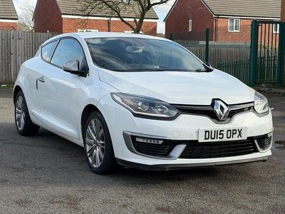 White Used 2015 Renault Mégane GT Line GT-Line Coupe | £2,495