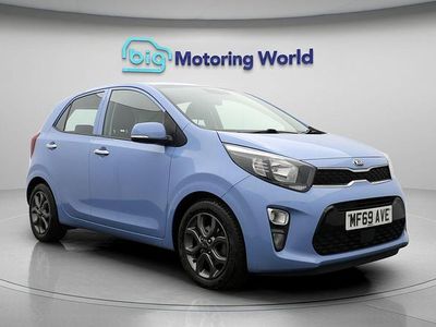 Used Kia Picanto 84 HP (61 kW) 2019 Blue Hatchback