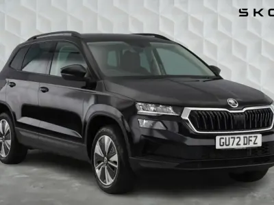 Used Skoda Karoq SE Drive 147 HP (108 kW) 2022 Black magic pearl effect SUV