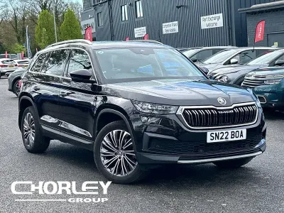 Begagnad Skoda Kodiaq SE L Executive 150 HK (110 kW) 2022 Svart SUV