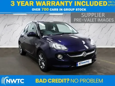 Used Vauxhall Adam Jam 70 HP (51 kW) 2015 Blue Hatchback
