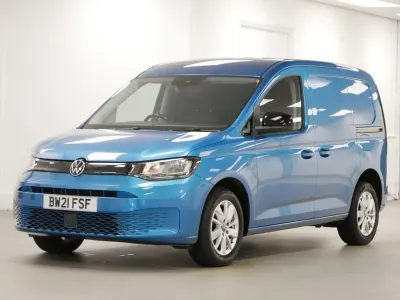 Used VW Caddy Pro 102 HP (75 kW) 2021 Blue MPV