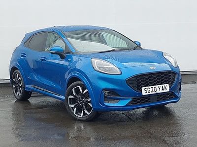 Used Ford Puma ST-Line X 155 HP (114 kW) 2020 Blue SUV