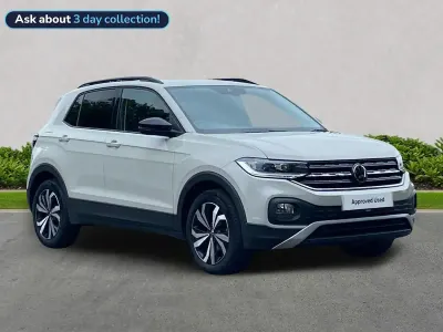 Used VW T-Cross Black Edition 95 HP (69 kW) 2023 Grey SUV
