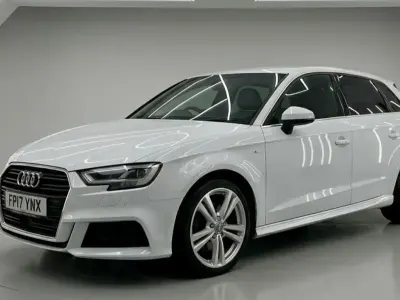 Second-hand Audi A3 Sportback S-Line 150 CP (110 kW) 2017 Alb Hatchback